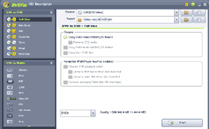 DVDFab HD Decrypter:ブルーレイディスクにも対応