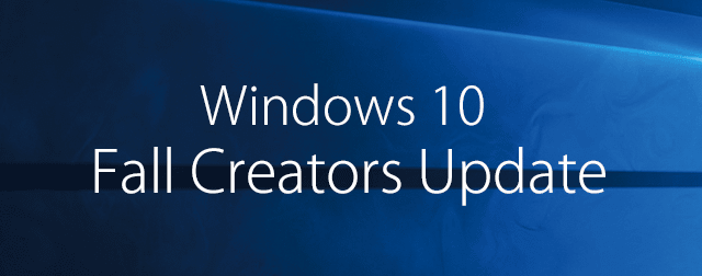 Windows 10 Fall Creators Update