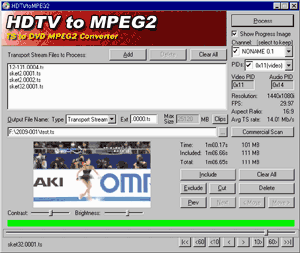 Tsファイルのcmカット編集とmpeg2変換が一気に 簡単に出来ちゃうフリーソフトhdtvtompeg2 ぼくんちのtv 別館