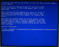 Windows7 ブルースクリーン0x0000001e