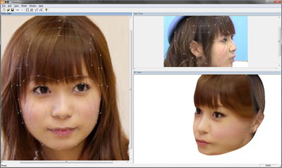 2枚の顔写真から3dモデル Obj を生成できるフリーソフト Looxis Faceworx ぼくんちのtv 別館