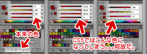 Illustrator Cs5でcmykの数値が意図通りに指定できない ぼくんちのtv 別館