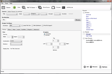 Dvd Bd Isoなどをmp4に変換できるフリーソフト Handbrakeの使い方