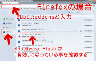 Firefoxの場合