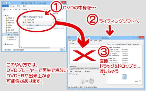 Pcで焼いたdvd Rやbd Rが家庭用プレーヤーで見れない 読めない時 考えられる原因は何か ぼくんちのtv 別館